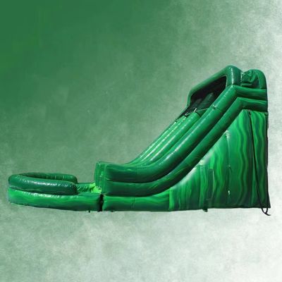 Blower Accessories Included Charming Green Magic Left and Right Double Slide with Pool