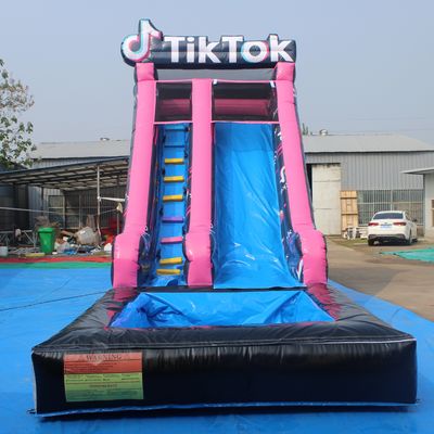 Experience the Fun with Inflatable Tiktok Water Slide and Water Pool Commercial Rental
