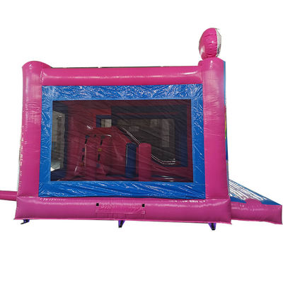 Kids Inflatable Toys Bouncing Castle Party Jumping Rainbow Unicorn Theme with Dry Slide
