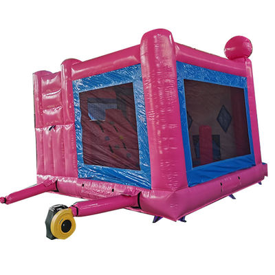 Kids Inflatable Toys Bouncing Castle Party Jumping Rainbow Unicorn Theme with Dry Slide