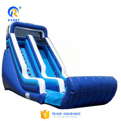 Water Pool Castle Style Inflatable Bouncy Fancy Long Water Slide for Kids and Adults