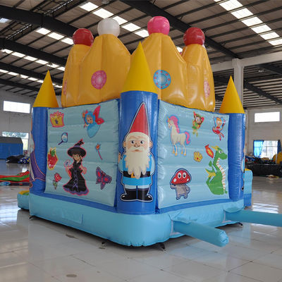 Princess Birthday Party Inflatable Castle with Slide and 0.55mm Plato PVC Tarpaulin
