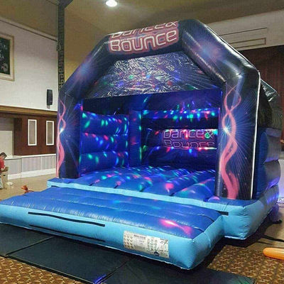 14 Years up Customized Mini Inflatable Trampoline Castle with Slide Custom Color