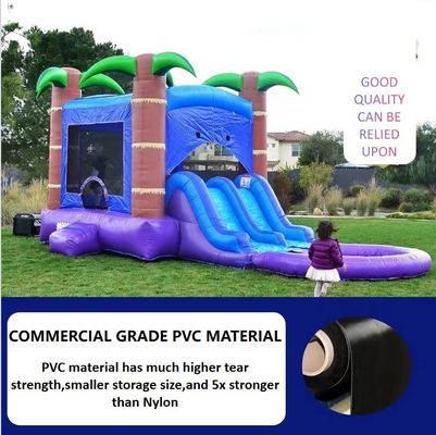 PVC Inflatable Water Slide with Basketball Hoop for Kids and Adults Age Range 5-7 Years