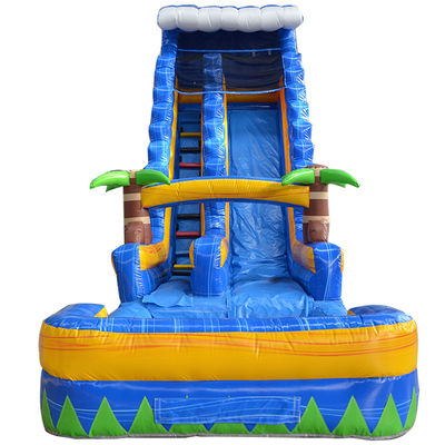 Pool Jungle Inflatable Water Slide for Large Water Parks Bounce House Commercial Rental