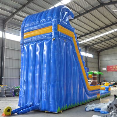 Pool Jungle Inflatable Water Slide for Large Water Parks Bounce House Commercial Rental