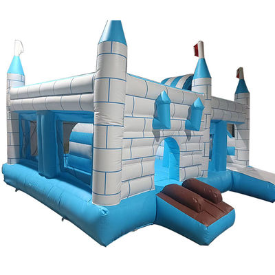 Latest Popular Inflatable Obstacle Castle House Combo Interior Slide for Party Rentals