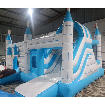 Latest Popular Inflatable Obstacle Castle House Combo Interior Slide for Party Rentals