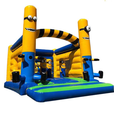 CE/EN71/EN14960 Certified Commercial Cartoon Theme Inflatable Trampoline Castle Combo