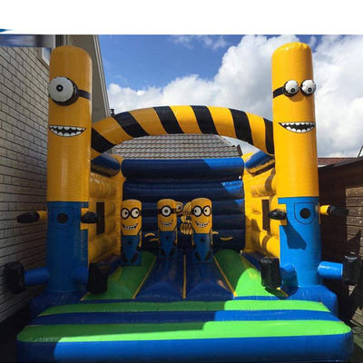 CE/EN71/EN14960 Certified Commercial Cartoon Theme Inflatable Trampoline Castle Combo
