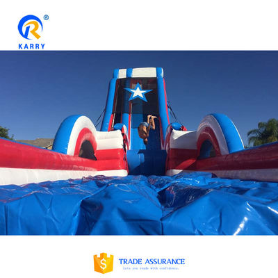 Commercial Grade Water Slide Inflatable with Splash Pool Customized Color and Size