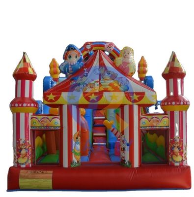 6*4m Adult Size Inflatable Jumping Bouncer for Circus Themed Fun and Entertainment
