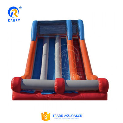 Children's Amusement Park Large Inflatable Toy Water Slide with Pool Customized Size