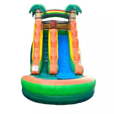 Custom PVC Air Water Slide for Kid and Adult Fun in Large Commercial Inflatable Park