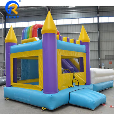 Classic Kids Jumper Inflatable Castle Slide Combo with Swimming Pool Digital Printing