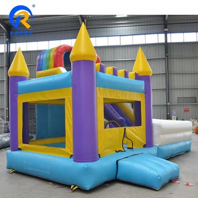 Big Water Slide Inflatable With Pool For Kids Popular Bouncy Castle And Blower Unisex