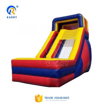 Large Outdoor Inflatable Jumping Slides with Customized Size and PVC Tarpaulin Material