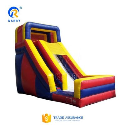 Large Outdoor Inflatable Jumping Slides with Customized Size and PVC Tarpaulin Material