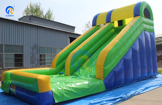 Customized Commercial Inflatable Bouncy Castle Slide Combo with Pool and Bounce House