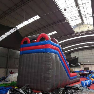 Commercial Grade Inflatable Water Slide for Children Customized Color Outdoor Air Slide