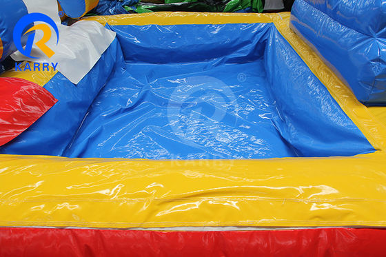 CH PVC Materials Inflatable Water Slide Bouncy House Slide Max Capacity 100-500kg Park