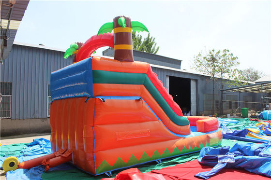 Commercial Party Rental Inflatable Water Slide with Pool