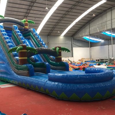 Unisex Bouncy House Slide Inflatable Jumping Air Bouncer Slide for Pool 5-10 Passengers