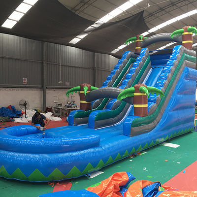 Unisex Bouncy House Slide Inflatable Jumping Air Bouncer Slide for Pool 5-10 Passengers
