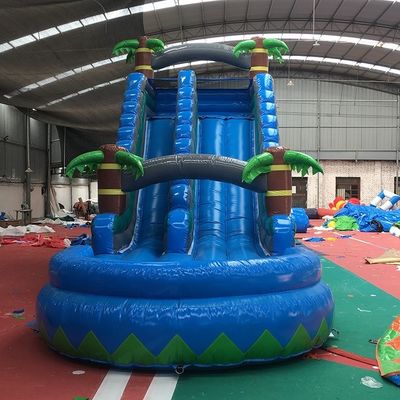 Unisex Bouncy House Slide Inflatable Jumping Air Bouncer Slide for Pool 5-10 Passengers