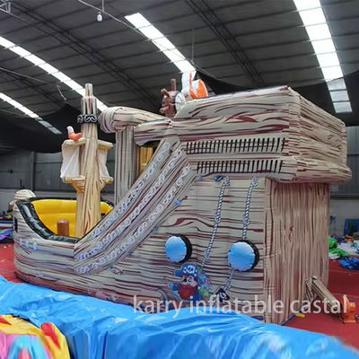 Pirate Ship Bouncy Castle and Slide Combo The Most Popular Outdoor Indoor Equipment
