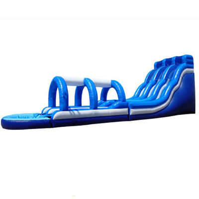 Amusement Park Equipment Outdoor Inflatable Toy Water Slide Max Capacity 100-500kg PVC