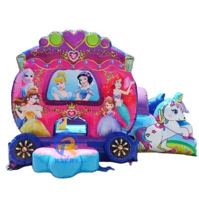 Express Shipping Mermaid Theme Inflatable Bouncy Castle for Kids Hand Drawing Option