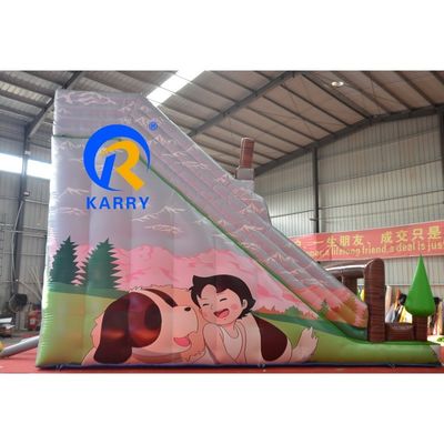 Event Water Park Inflatable Bouncing Slide for Kids and Adults Optional Sizes 9*4.5