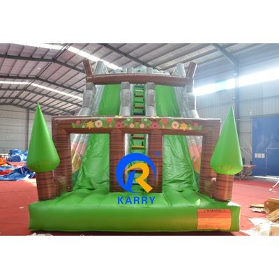 Event Water Park Inflatable Bouncing Slide for Kids and Adults Optional Sizes 9*4.5