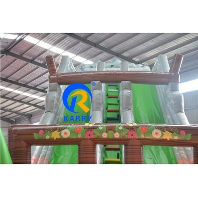 Event Water Park Inflatable Bouncing Slide for Kids and Adults Optional Sizes 9*4.5
