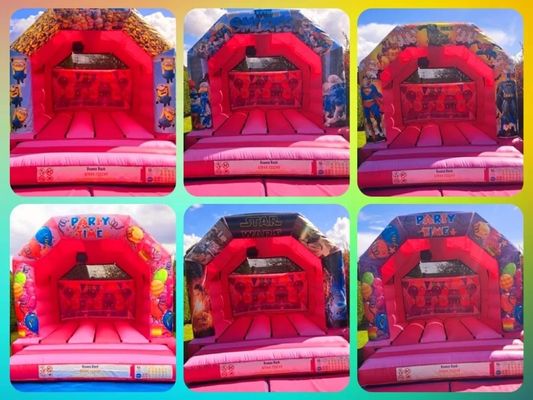 Indoor Playtime Essential Children's Jumping Castle with Slide and Inflatable Design
