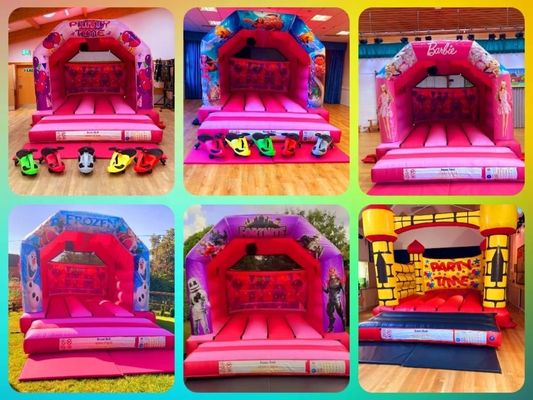 Indoor Playtime Essential Children's Jumping Castle with Slide and Inflatable Design