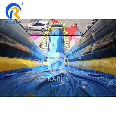 Customized Logo Acceptable Extra Large Inflatable Wet and Dry Slide Park for Outdoor Fun
