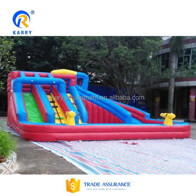 Summer Big Pool Slide Inflatable Castle for Kids' Outdoor Swimming Pool Climbing Game