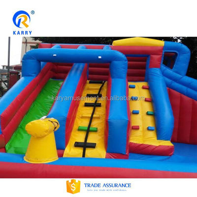 Summer Big Pool Slide Inflatable Castle for Kids' Outdoor Swimming Pool Climbing Game