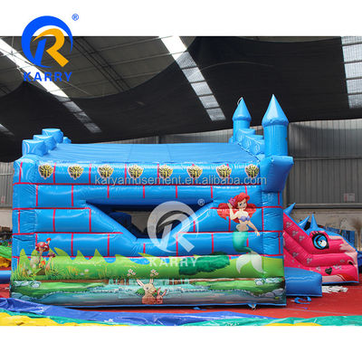 14 Years up Outdoor Children's Amusement Equipment Inflatable Bounce House with Slide