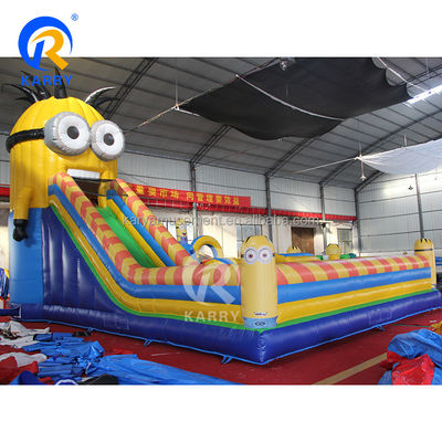Repair Kits Included Large Inflatable Castle with Inflatable Slide and Obstacle Course