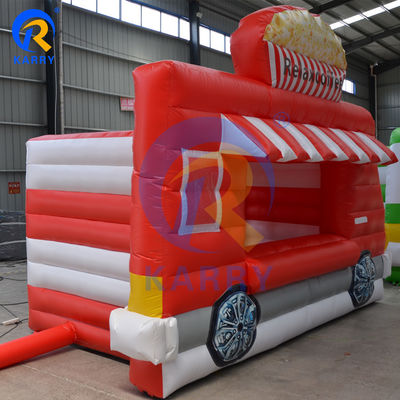 Indoor/Outdoor Kid and Adult Picnic Party Inflatable Bounce House with Repair Kits Red