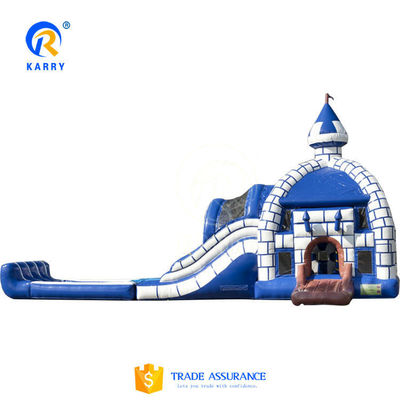 Outdoor Activity Equipment Igloo Type Inflatable Castle Toys with Slide PVC Material