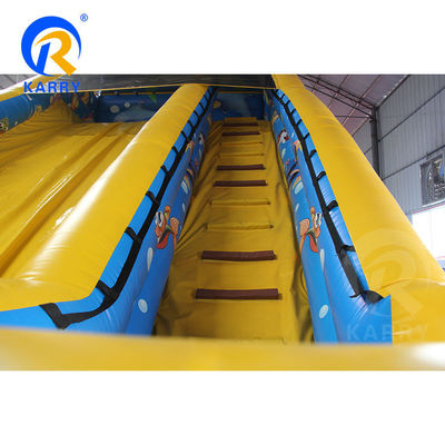 Commercial Event Promotions Large Inflatable Water Slides with Max Capacity 100-500kg
