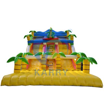 Features PORTABLE Forest Castle Slide Trampoline Park Equipment for Children's Toys
