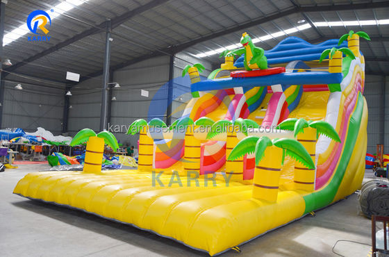 Features PORTABLE Forest Castle Slide Trampoline Park Equipment for Children's Toys