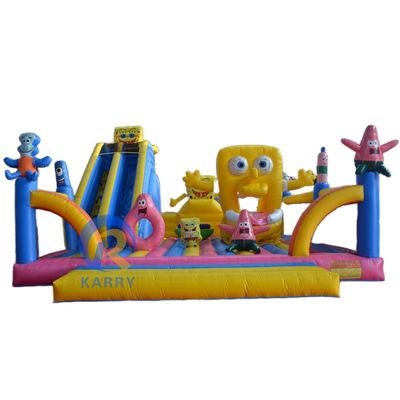 Castle Slide Combination Popular Inflatable Doll Amusement Equipment for Outdoor Park