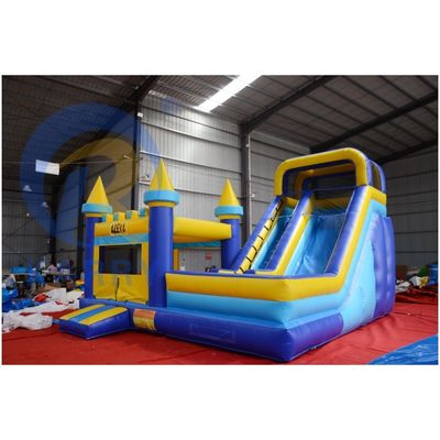 PORTABLE Inflatable Bouncer Castle with Slide Bouncy Unicorn Sprite Jumping House