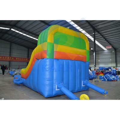 Custom Class Patterns Dry Slide Spacewalks for Event Rentals Princess Rainbow Water Slide